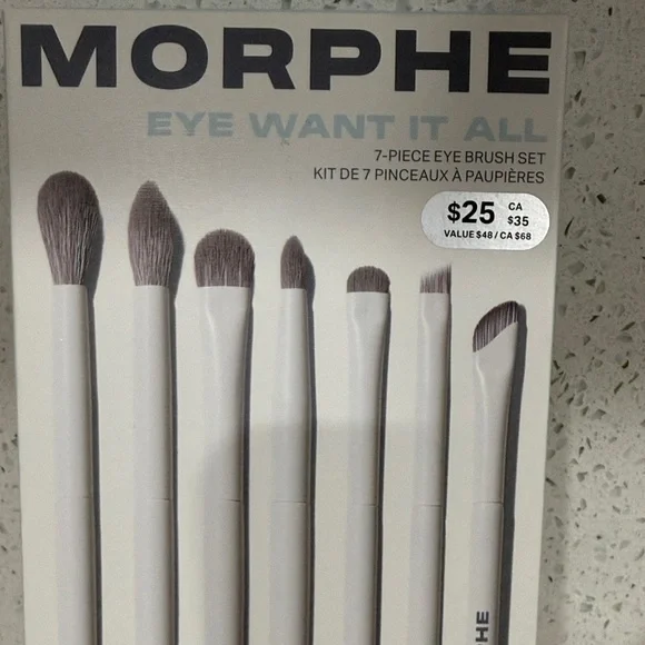 Morphe Eye Want It All Brush Set - White and Black - Picture 5 of 6